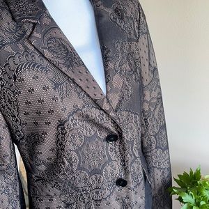 Rafaella Lace Overlay Jacket